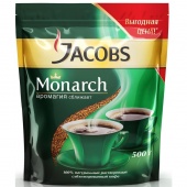 Кофе JACOBS MONARCH  изображение на сайте Михайловского рынка