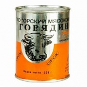 Говядина тушёная, Орск , 330 г изображение на сайте Михайловского рынка