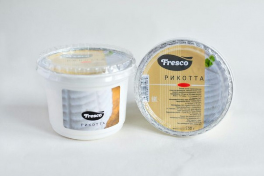 Сыр Рикотта "Fresco", 250 г изображение на сайте Михайловского рынка